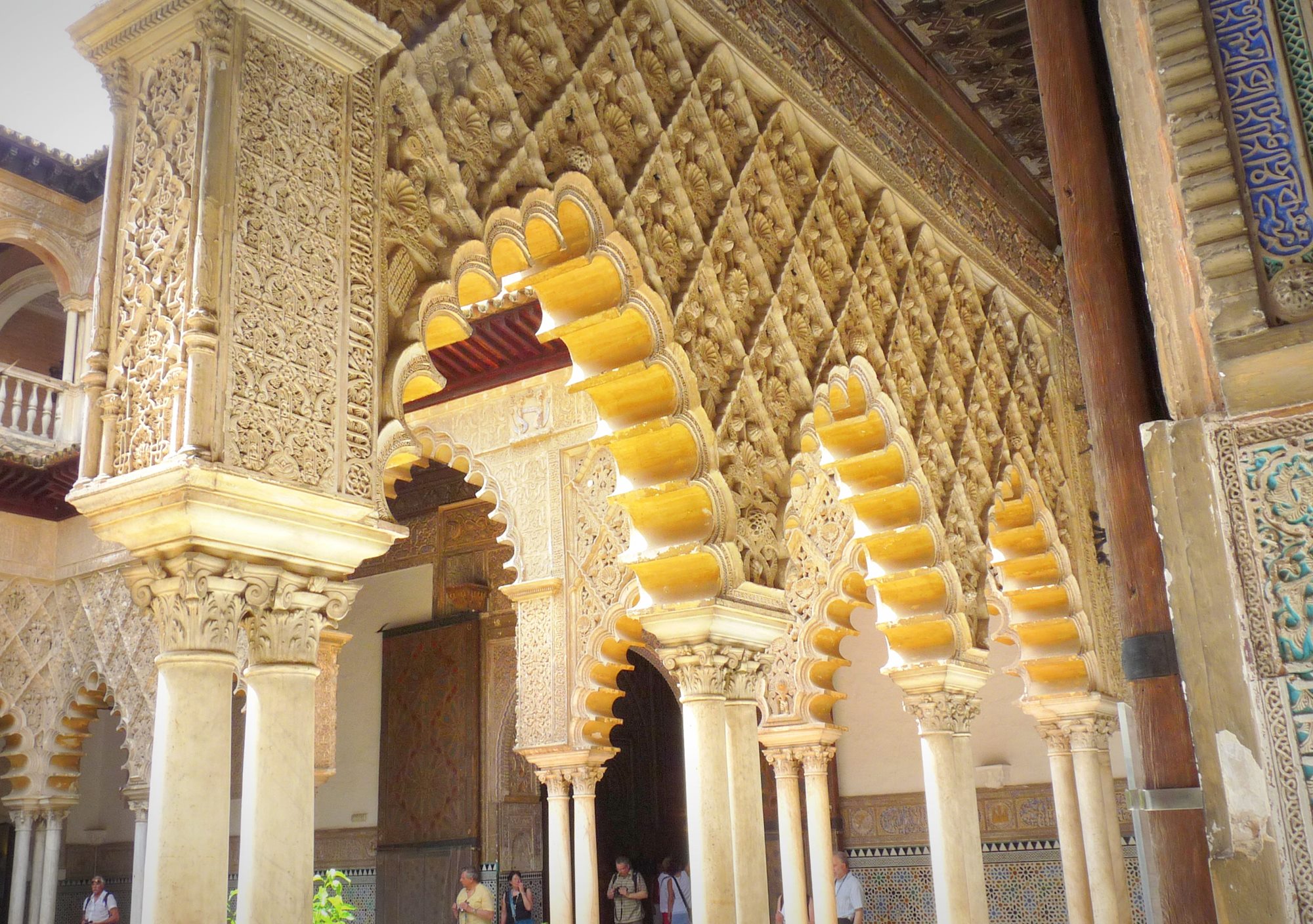 visitas tours al Interior del Reales Alcázares de Sevilla